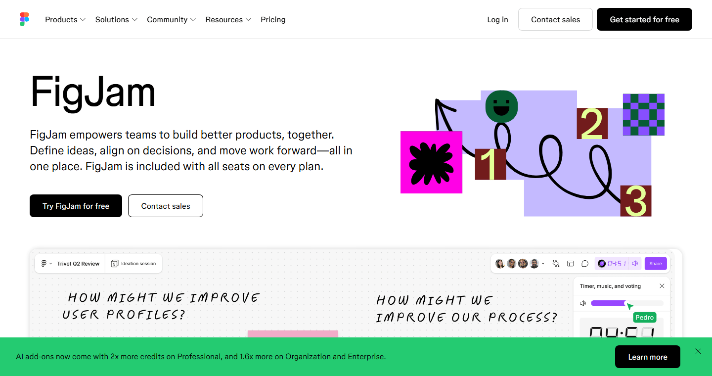 FigJam official homepage