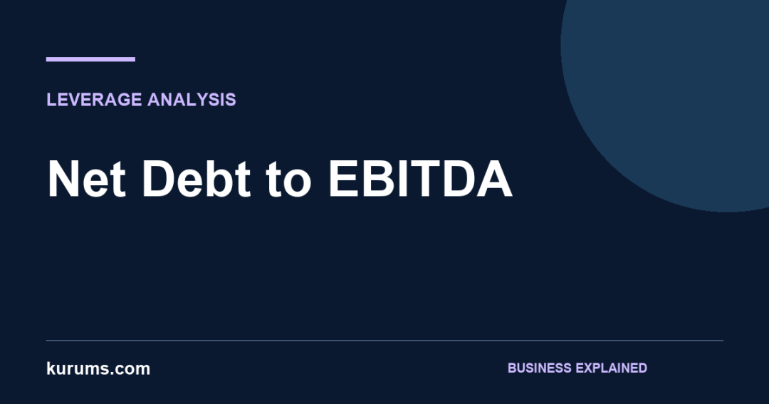 Net Debt to EBITDA