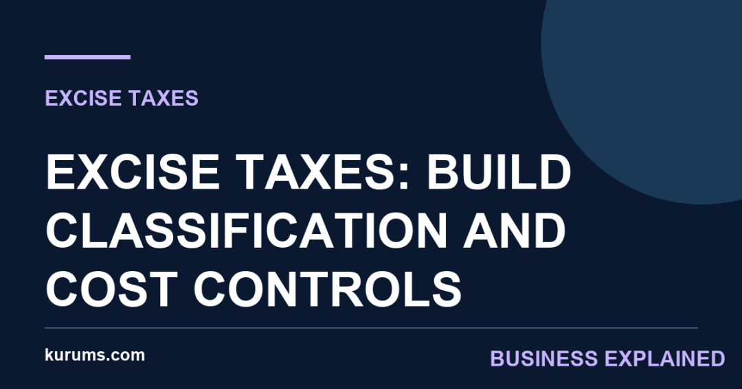 Excise Taxes