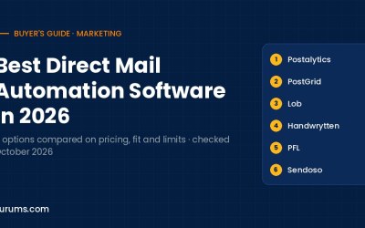 Best Direct Mail Automation Software in 2026: 6 Platforms Compared