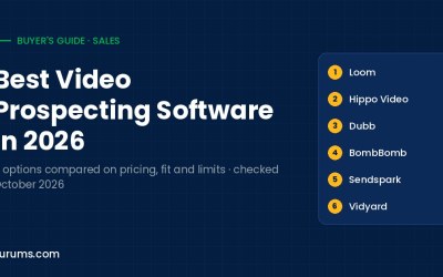 Best Video Prospecting Software in 2026: Async Sales Video Tools Compared