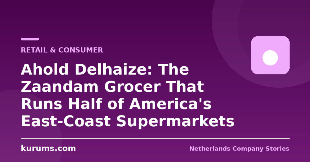 Ahold Delhaize: The Zaandam Grocer That Runs Half of America’s East-Coast Supermarkets