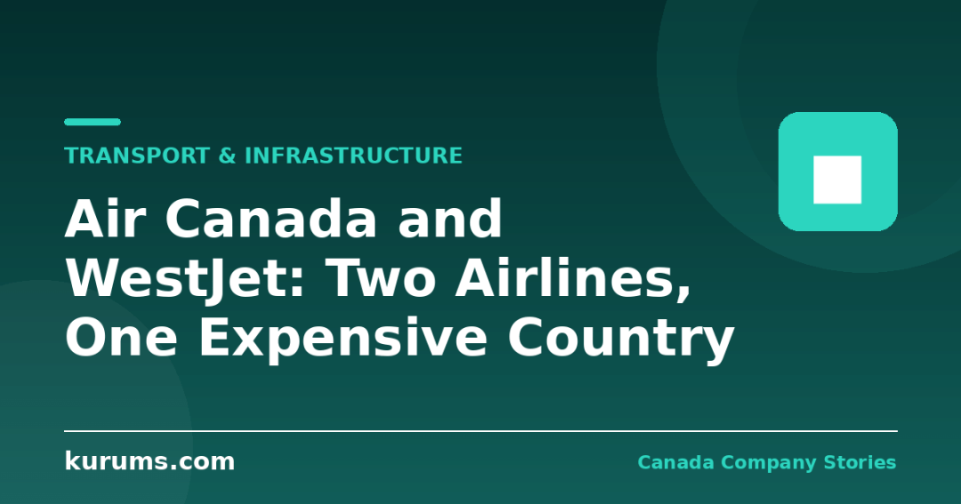 Air Canada and WestJet: Two Airlines, One Expensive Country