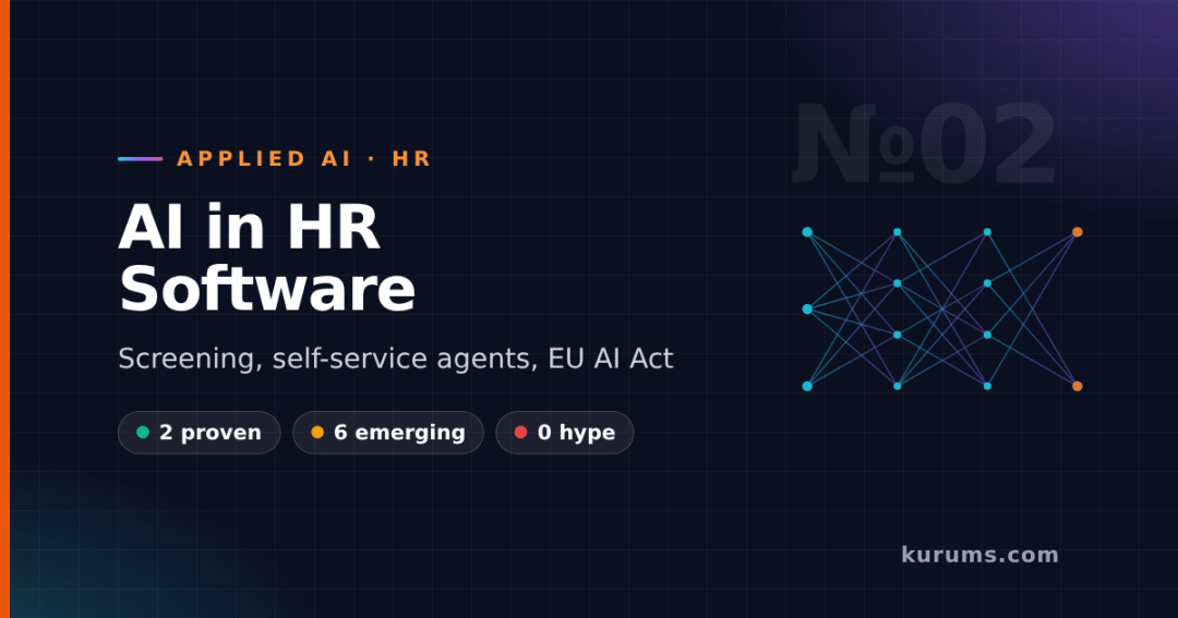 How HR Software Companies Apply AI in 2026 — Agents, Screening and What Actually Works