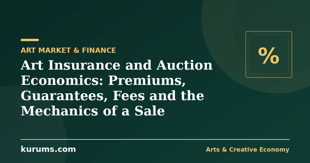 Art Insurance and Auction Economics: Premiums, Guarantees, Fees and the Mechanics of a Sale