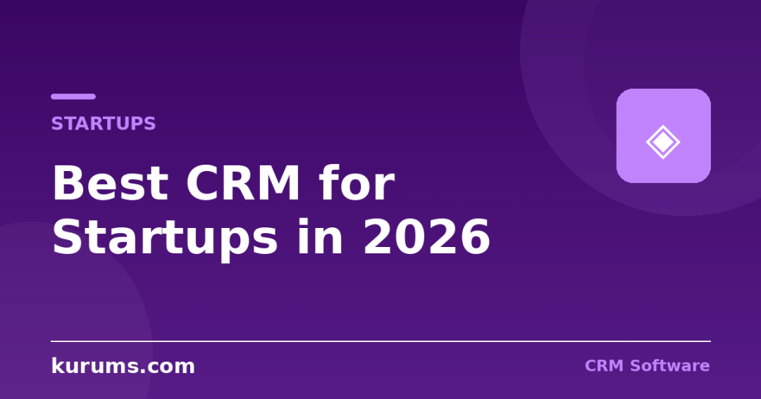 Best CRM for Startups in 2026