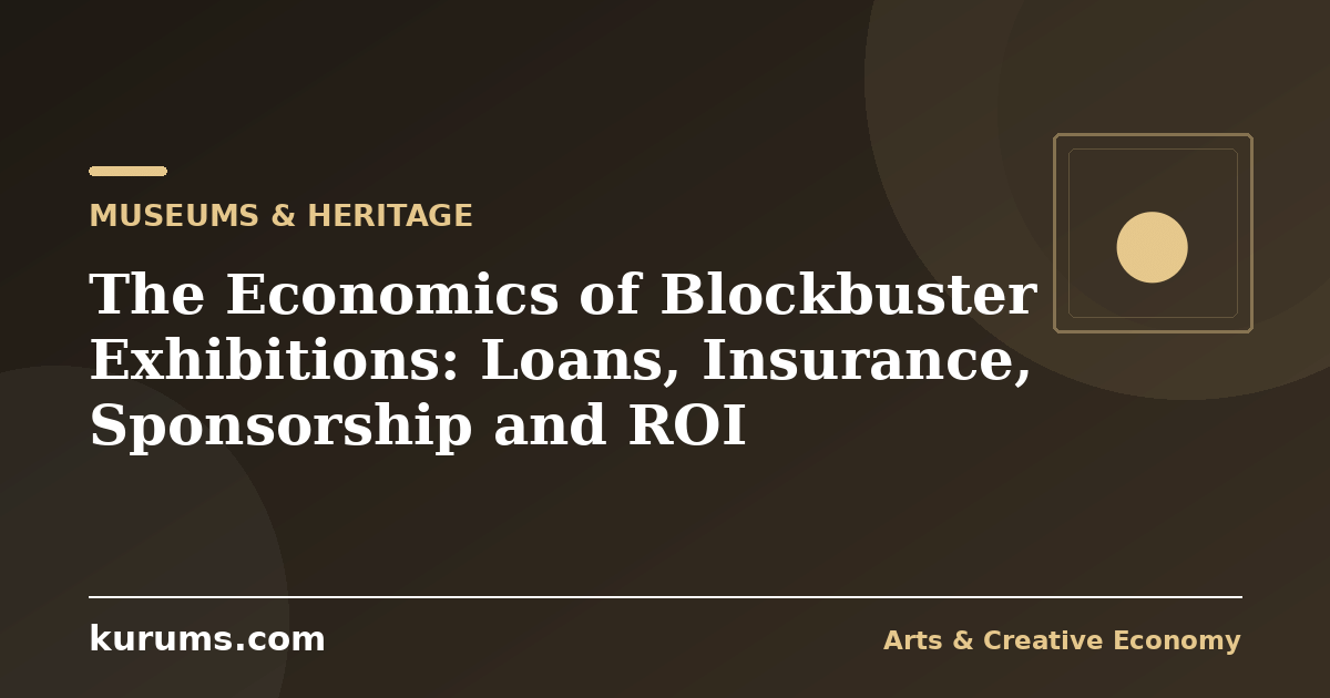 The Economics of Blockbuster Exhibitions: Loans, Insurance, Sponsorship and ROI