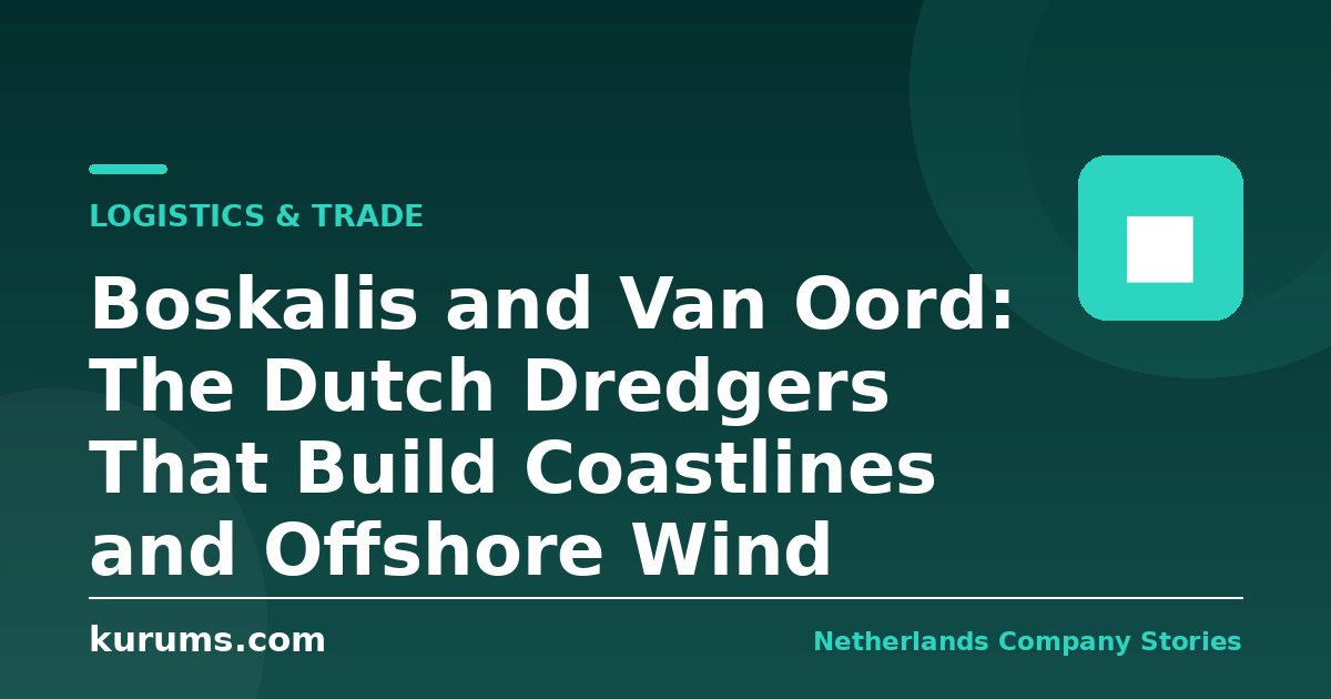 Boskalis and Van Oord: The Dutch Dredgers That Build Coastlines and Offshore Wind