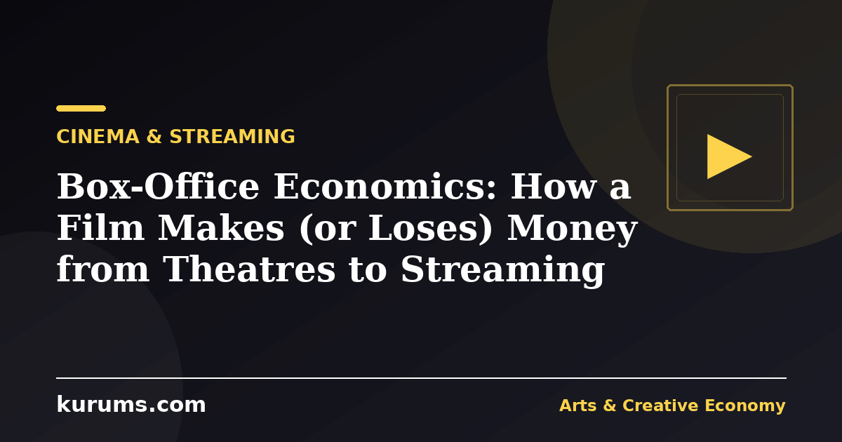 Box-Office Economics: How a Film Makes (or Loses) Money from Theatres to Streaming
