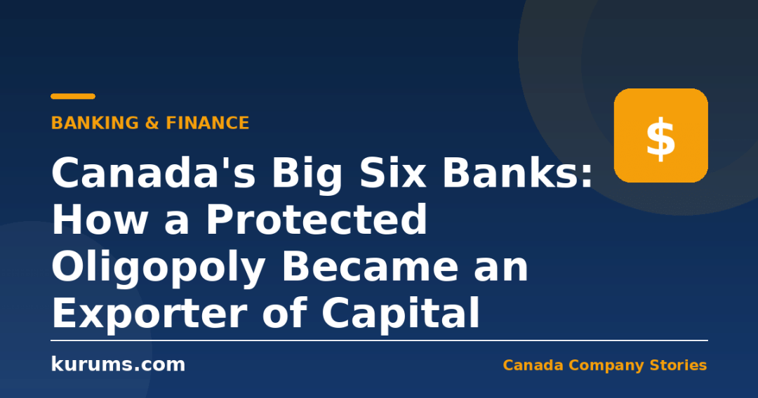Canada’s Big Six Banks: How a Protected Oligopoly Became an Exporter of Capital