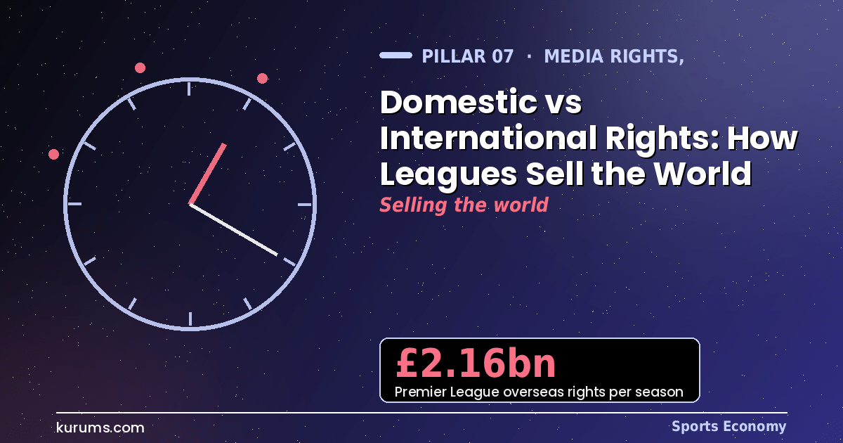 Domestic vs International Rights: How Leagues Sell the World