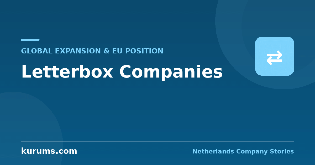Letterbox Companies: How the Dutch Tax Treaty Network Became a Global Controversy, Then Reformed