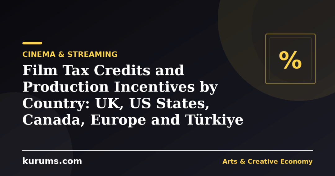 Film Tax Credits and Production Incentives by Country: UK, US States, Canada, Europe and Türkiye