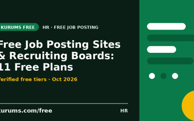 Free Job Posting Sites & Recruiting Boards (2026): 11 Free Plans Compared