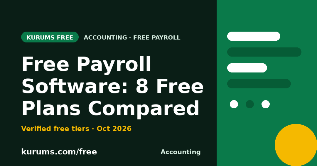 Free Payroll Software (2026): 8 Free Plans Compared