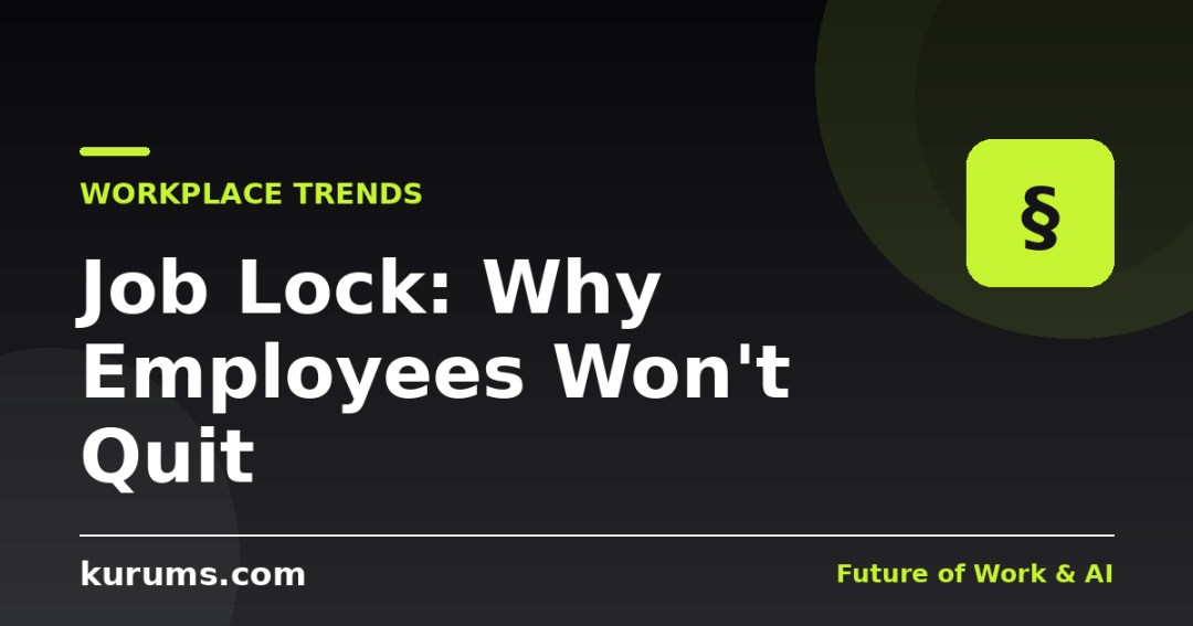 Job Lock in 2026: Why 24% of U.S. Employees Won’t Quit Because of Health Insurance