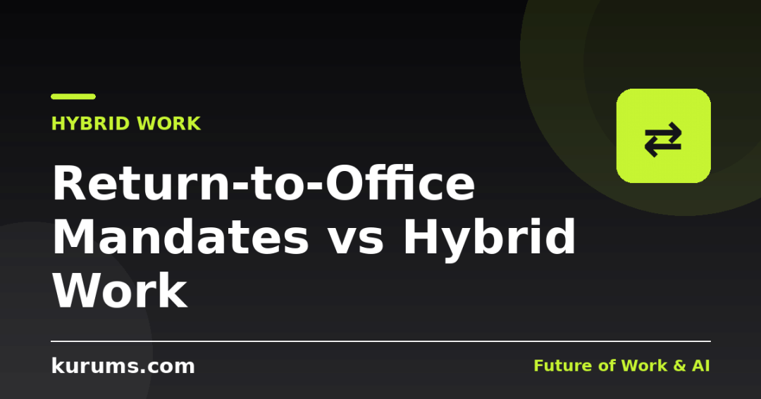 Return-to-Office Mandates vs Hybrid Work in 2026