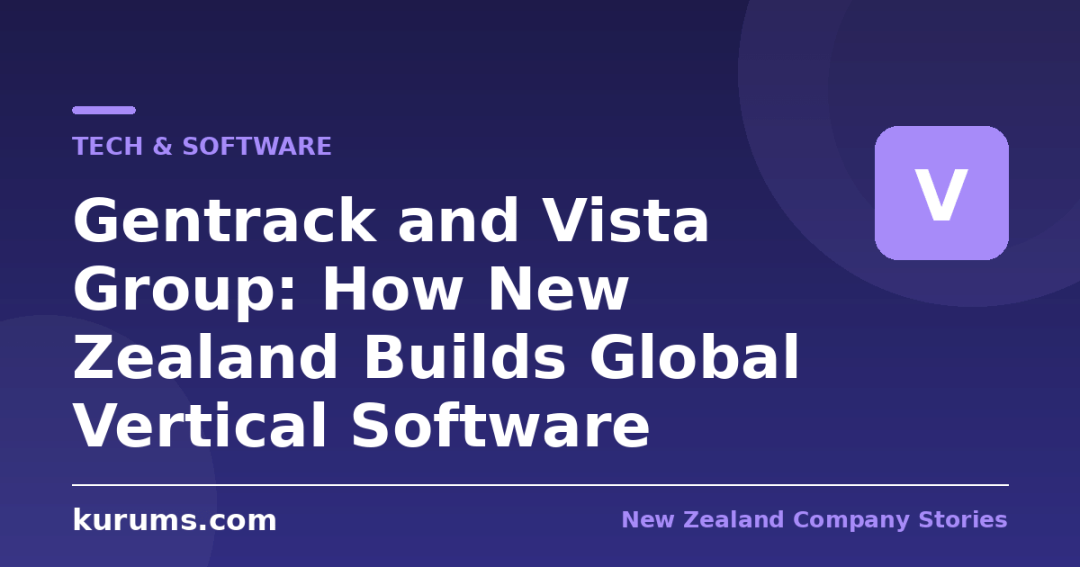 Gentrack and Vista Group: How New Zealand Builds Global Vertical Software