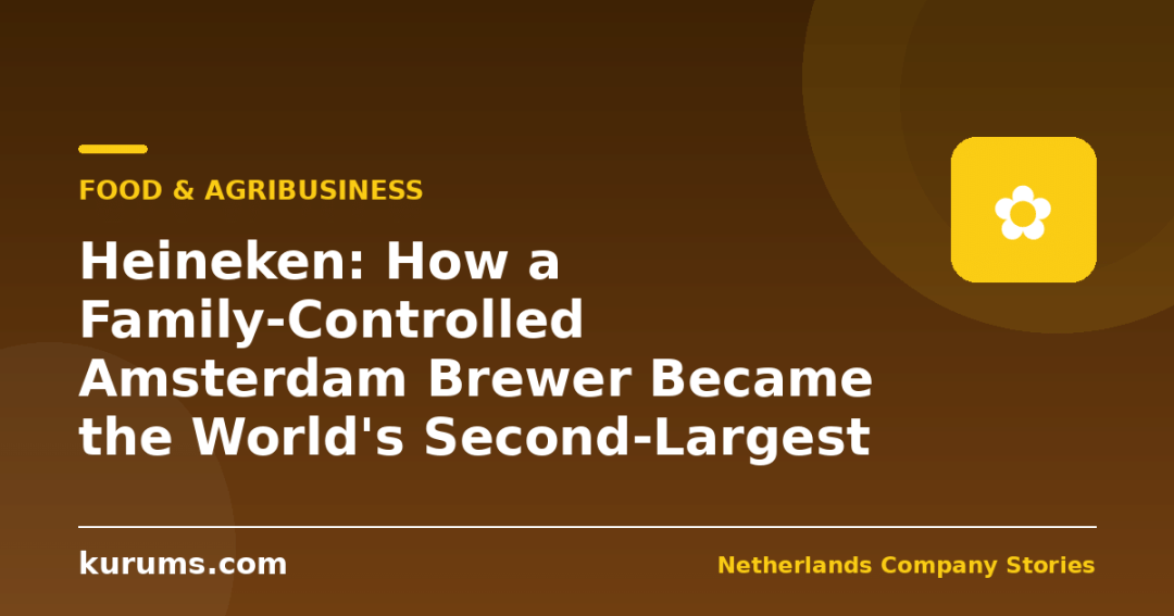 Heineken: How a Family-Controlled Amsterdam Brewer Became the World's Second-Largest