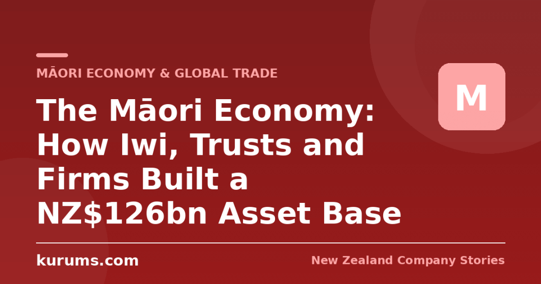 The Māori Economy: How Iwi, Trusts and Firms Built a NZ$126bn Asset Base