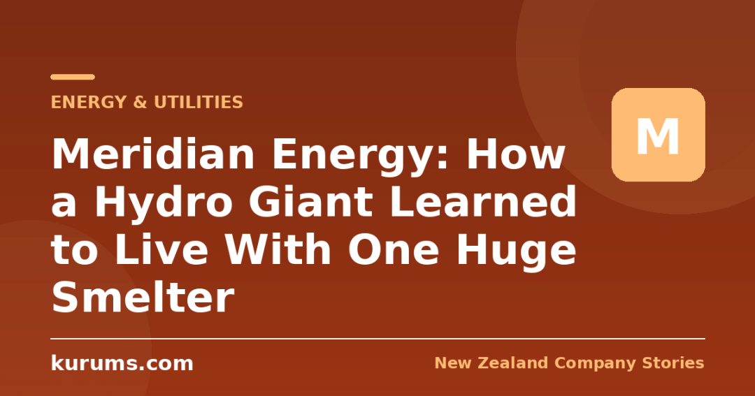 Meridian Energy: How a Hydro Giant Learned to Live With One Huge Smelter