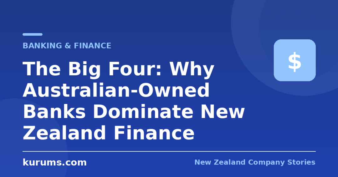 The Big Four: Why Australian-Owned Banks Dominate New Zealand Finance