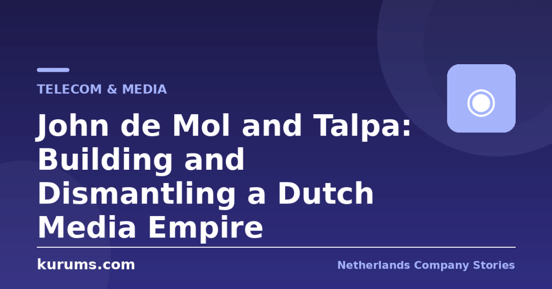 John de Mol and Talpa: Building and Dismantling a Dutch Media Empire