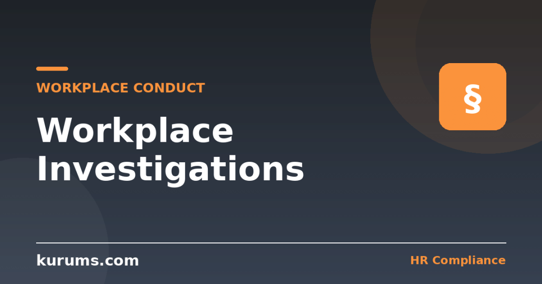 Workplace Investigations: A Step-by-Step Guide for HR and Managers
