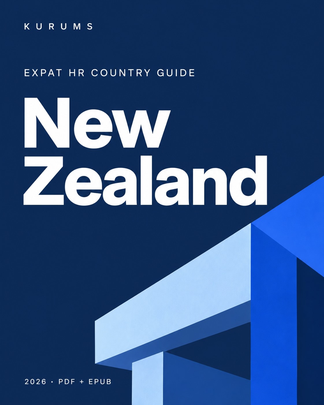 New Zealand — Expat HR Country Guide 2026 (E-book, PDF + EPUB)