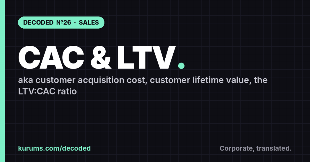 CAC & LTV, Decoded: What It Actually Means