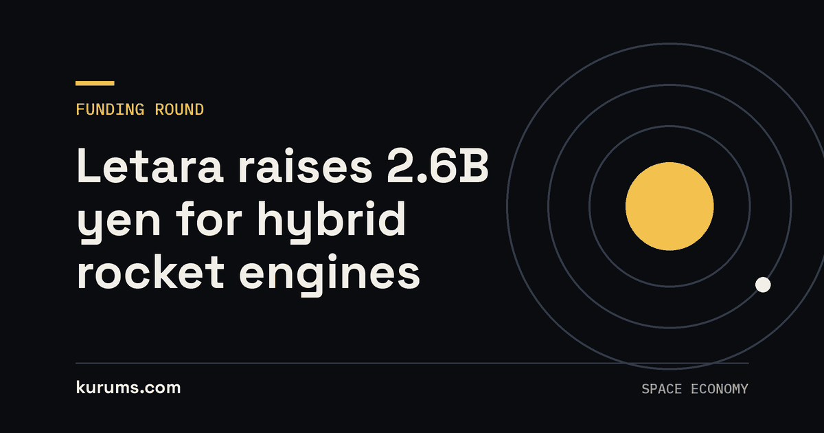 Letara raises 2.6B yen for hybrid rocket engines
