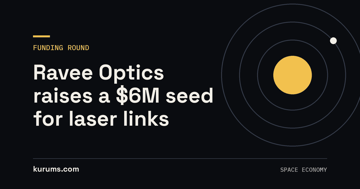 Ravee Optics raises a $6M seed for laser links